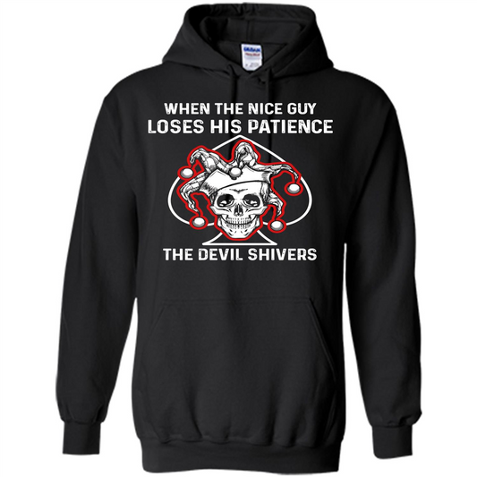 Jocker T-shirt When The Nice Guy Loses His Patience Black