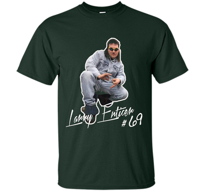 Larry Enticer T-shirt Just Gonna Send It T-shirt Forest Green