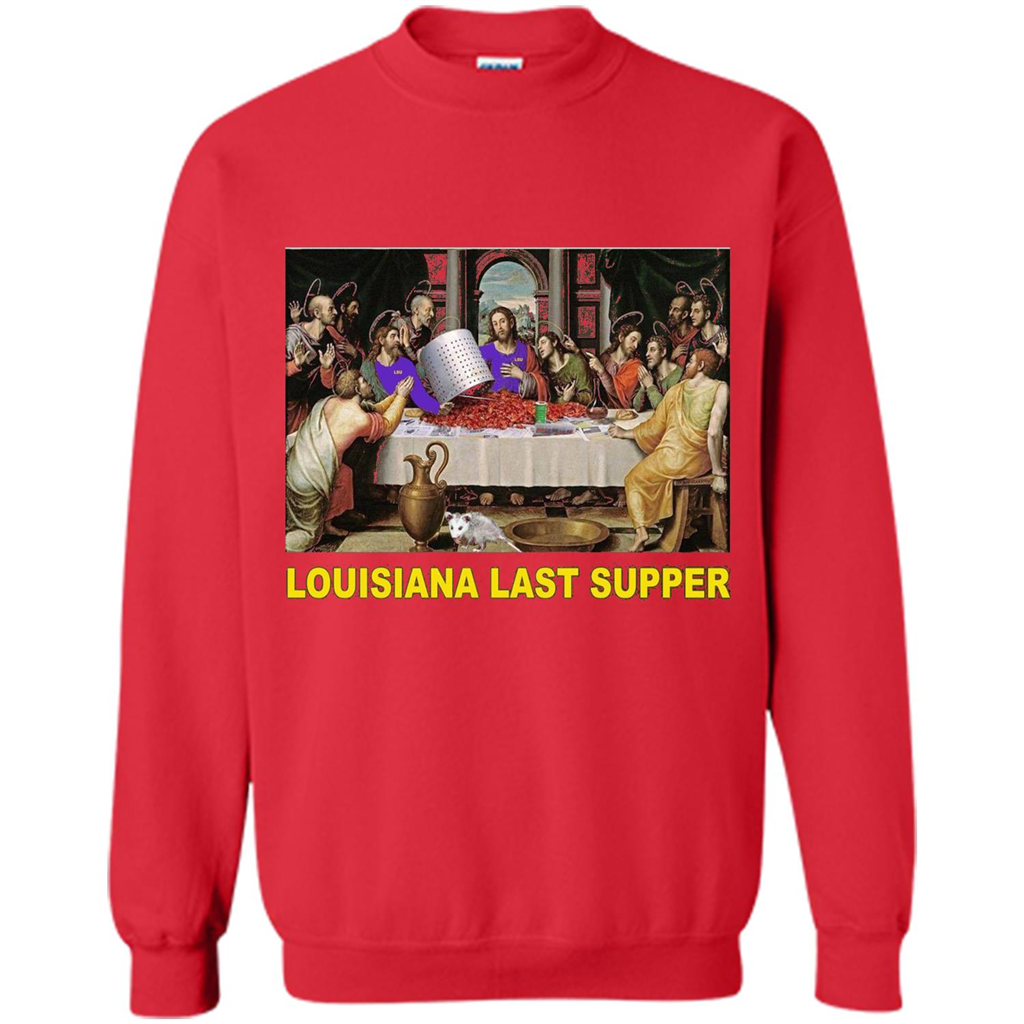 Louisiana Last Supper T-shirt Red