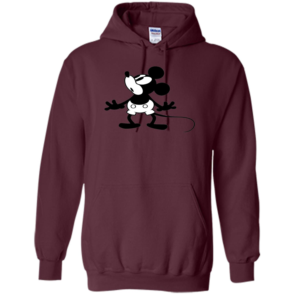 Disney Classic Mickey Mouse Graphic T-shirt Maroon