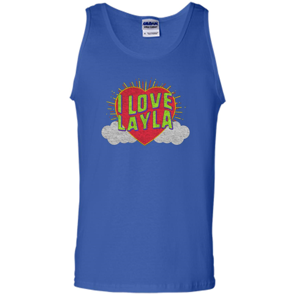 I Love Layla T-shirt Royal