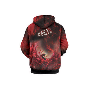 Yu-Gi-Oh! Black Rose Dragon 3D Hoodie