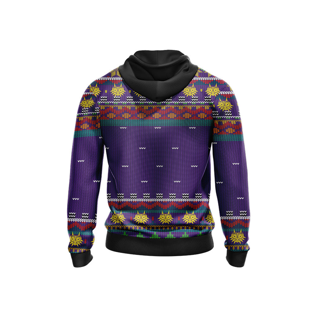 The Legend of Zelda: Majora Knitting Style Unisex 3D Hoodie