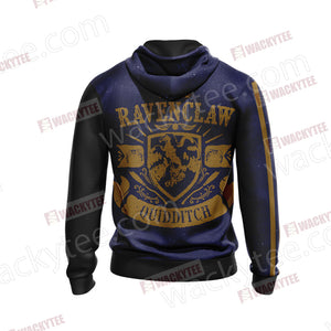Harry Potter - Ravenclaw House Quidditch Unisex Zip Up Hoodie
