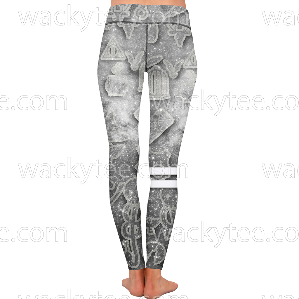 Hufflepuff Logo Harry Potter New Collection 3D Leggings