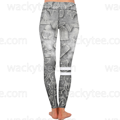 Hufflepuff Logo Harry Potter New Collection 3D Leggings