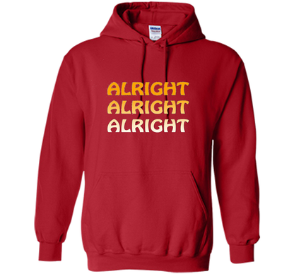 Alright Alright Alright T-shirt Red
