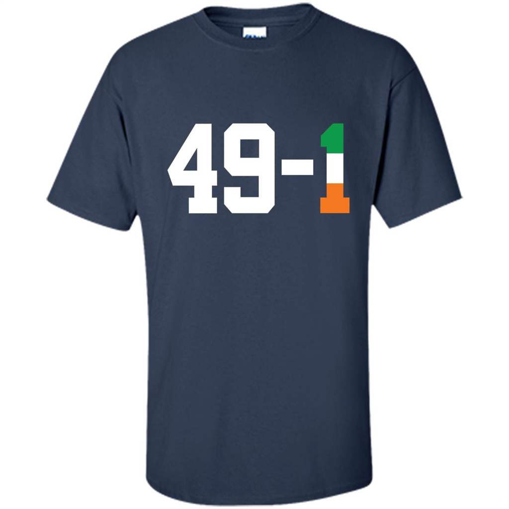 Funny Ireland Boxing T-shirt 49-1 T-shirt Navy