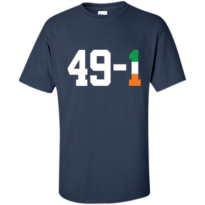 Funny Ireland Boxing T-shirt 49-1 T-shirt Navy