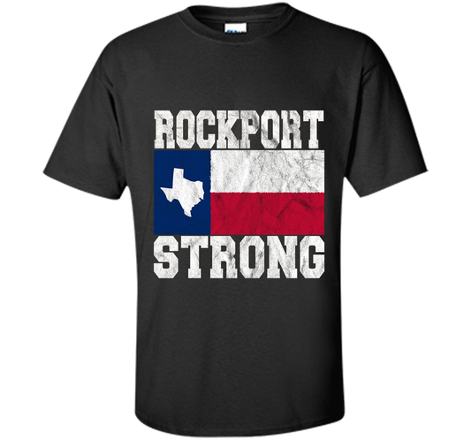 Rockport Strong, Rockport Pride, Rockport Texas T-shirt Black