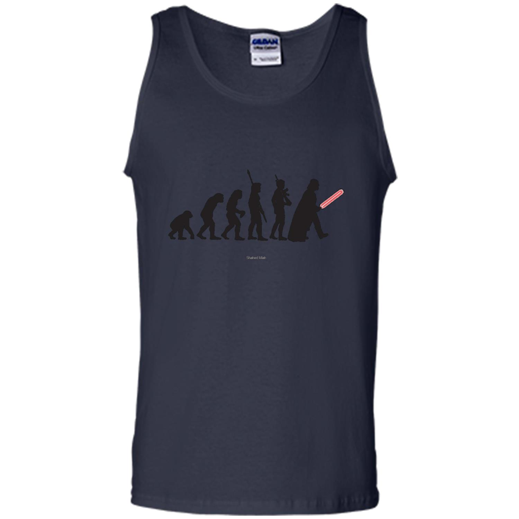 Movies Lover T-shirt Human Evolution Navy