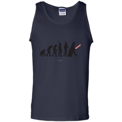 Movies Lover T-shirt Human Evolution Navy