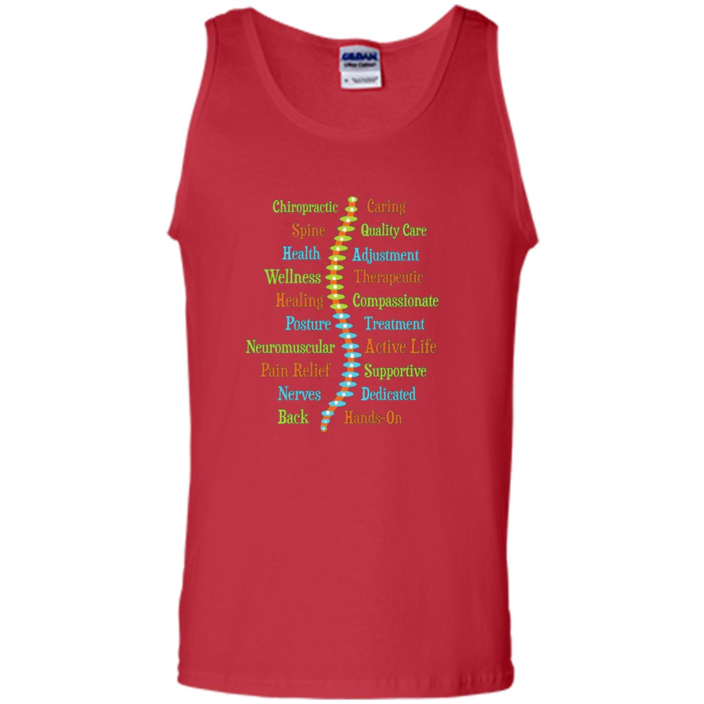 National Chiropractic Health Month Chiropracter T Shirt Red