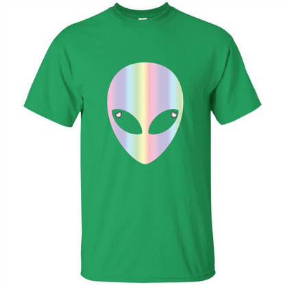 Alien Head T-shirt Irish Green