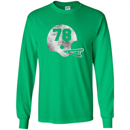 Football Number 78 T-shirt Player Number