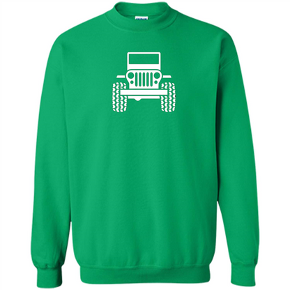 Funny Jeep T-Shirt Jeep Emoji Irish Green