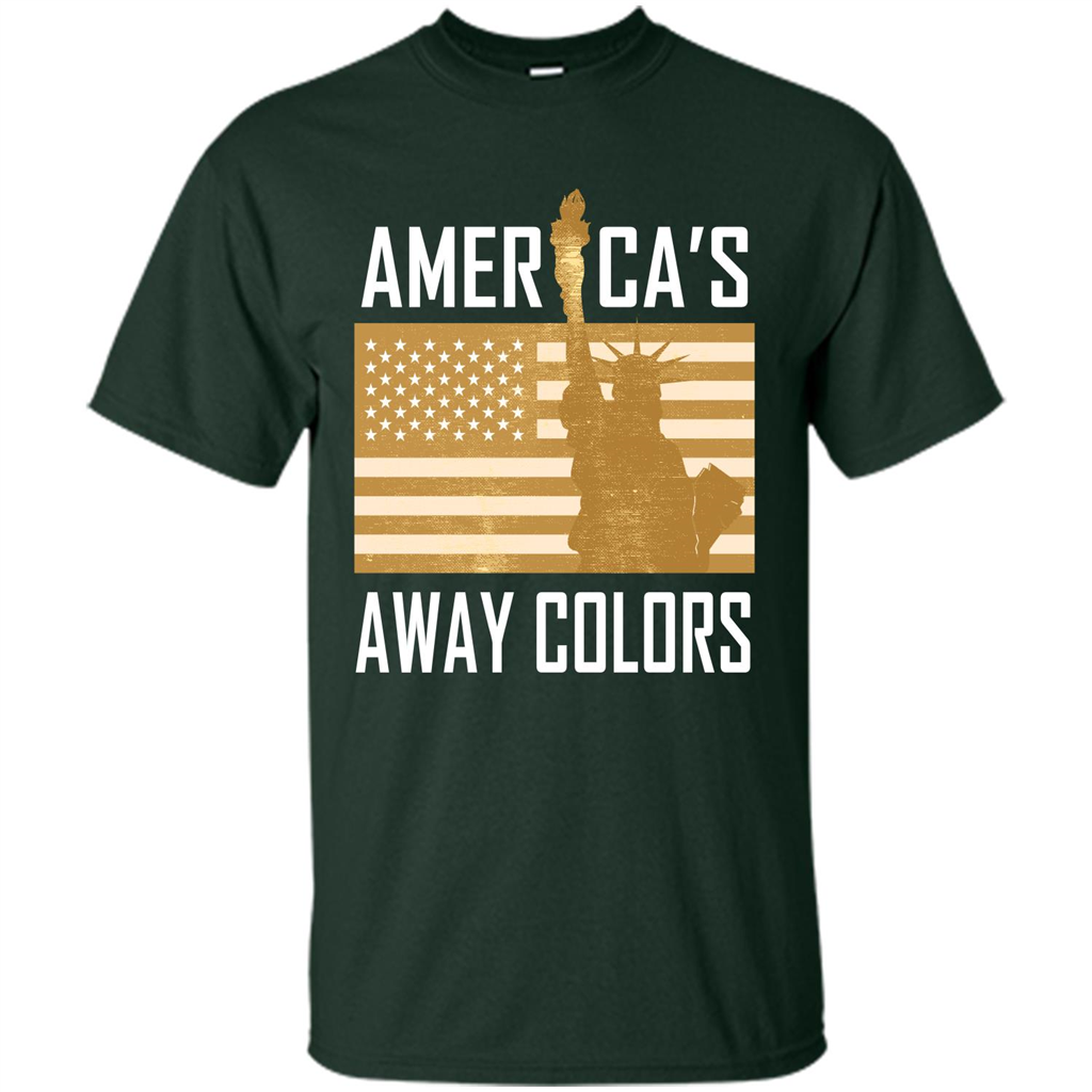 America's Away Colors T-shirt Forest Green