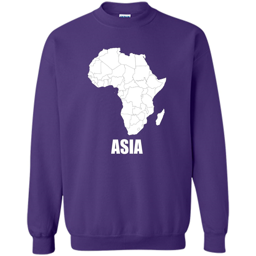 Africa Asia Funny t-shirts - Humor T-shirts Purple