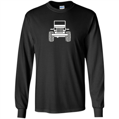 Funny Jeep T-Shirt Jeep Emoji Black