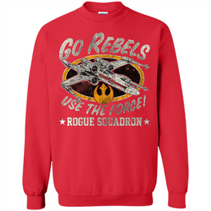 Rogue Squadron Graphic T-shirt Go Rebels Use The Force
