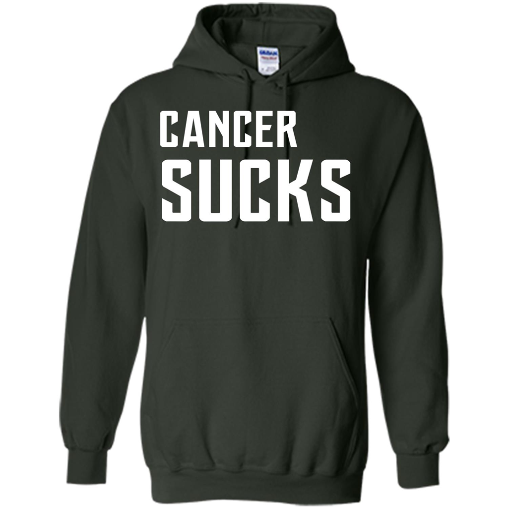 Cancer Sucks T-shirt Forest Green