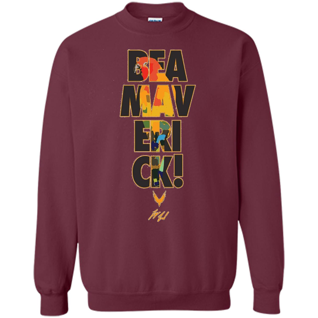Be A Maverick T-shirt Maroon