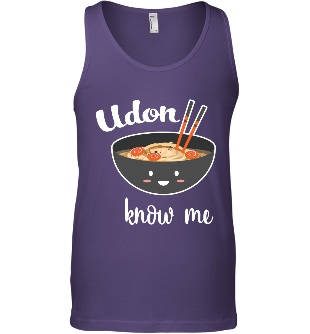 Udon Know Me Japanese Curry Shirt Tank Top Tank Top Purple