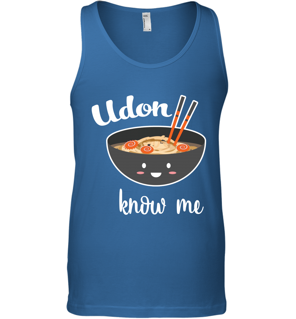 Udon Know Me Japanese Curry Shirt Tank Top Tank Top Royal