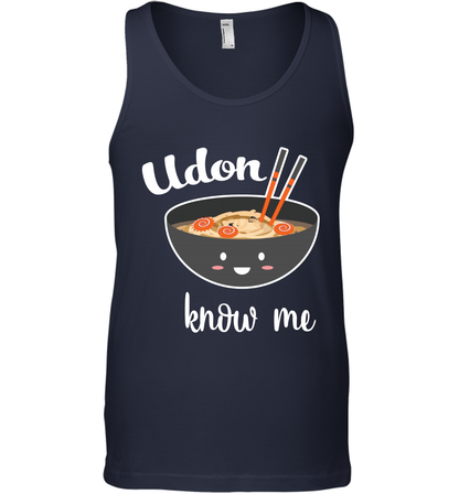 Udon Know Me Japanese Curry Shirt Tank Top Tank Top Navy