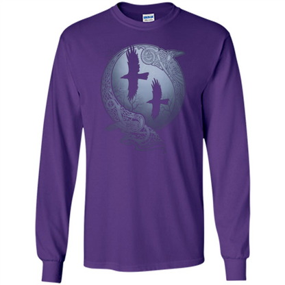 Odin's Revens T-shirt Purple