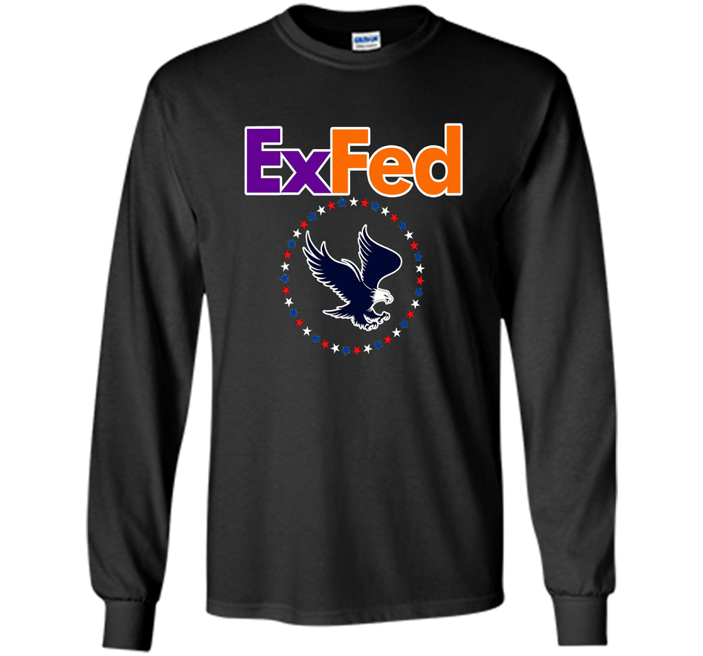 Funny Retired Federal Government Worker EX FED T-shirt t-shirt Black