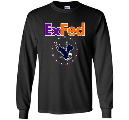 Funny Retired Federal Government Worker EX FED T-shirt t-shirt Black