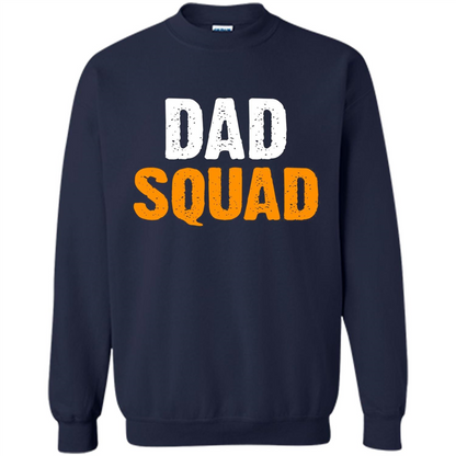 Fathers day T-shirt DAD Squad Funny T-Shirt Navy