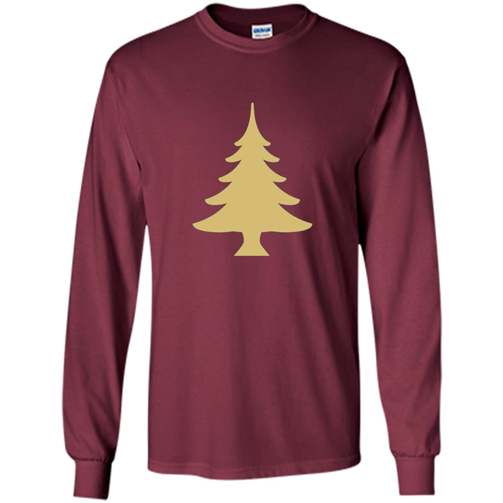 Christmas Tree T-shirt Xmas Tree T-shirt Maroon