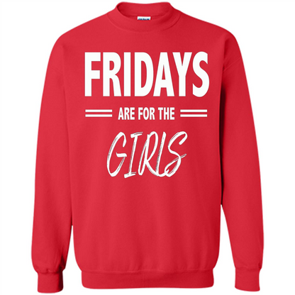 Fridays Are For The Girls T-shirt Red