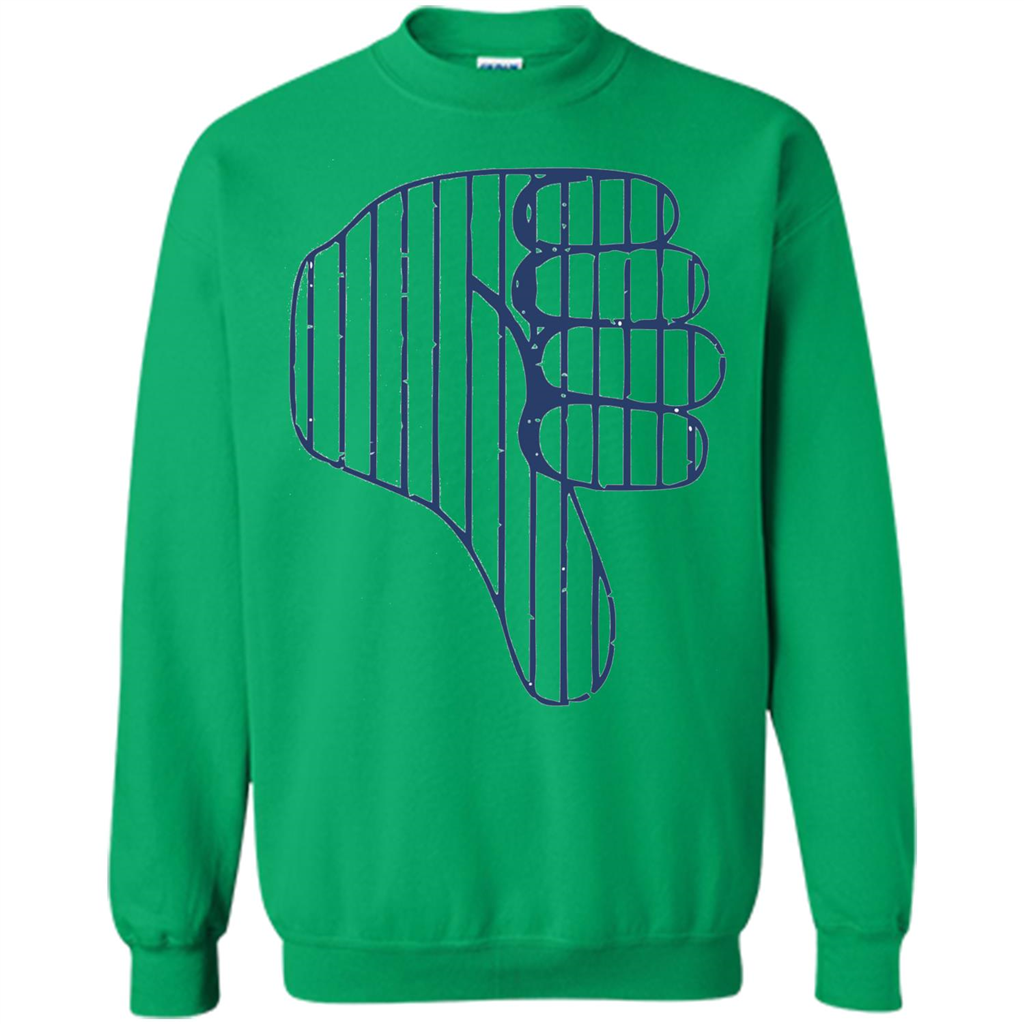 Baseball T-shirt Baseball Celebration Thumbs Down T-shirt Irish Green