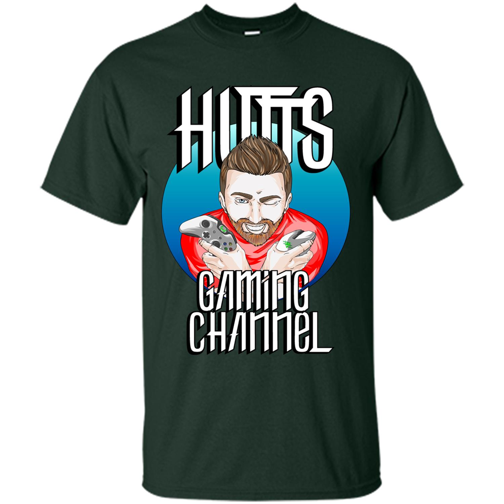 Gamer T-shirt Hutts Gaming Alternate Forest Green