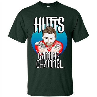 Gamer T-shirt Hutts Gaming Alternate Forest Green