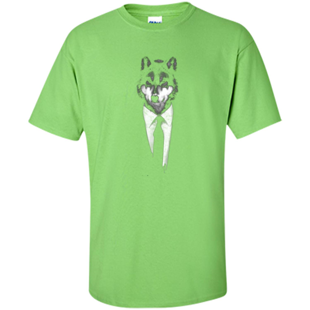 Mr Wolf T-shirt Lime