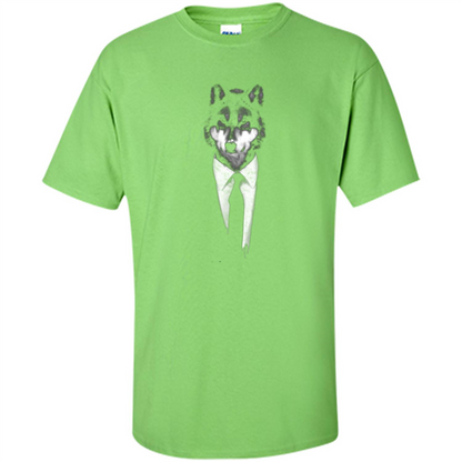 Mr Wolf T-shirt Lime