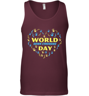 World Down Syndrome Day ShirtCanvas Unisex Ringspun Tank