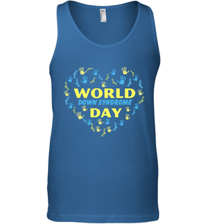 World Down Syndrome Day ShirtCanvas Unisex Ringspun Tank