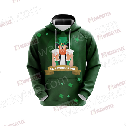St. Patrick I've Been Irish For Many Beers 3D Hoodie