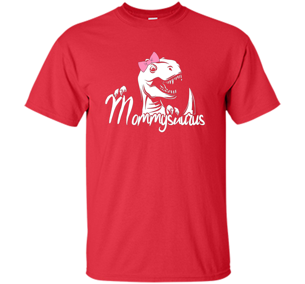 Mommysaurus! Motherhood T-Shirt cool shirt Red