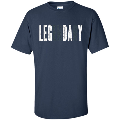 LEGENDARY Leg Day T-shirt - Leg Day At The Gym Navy