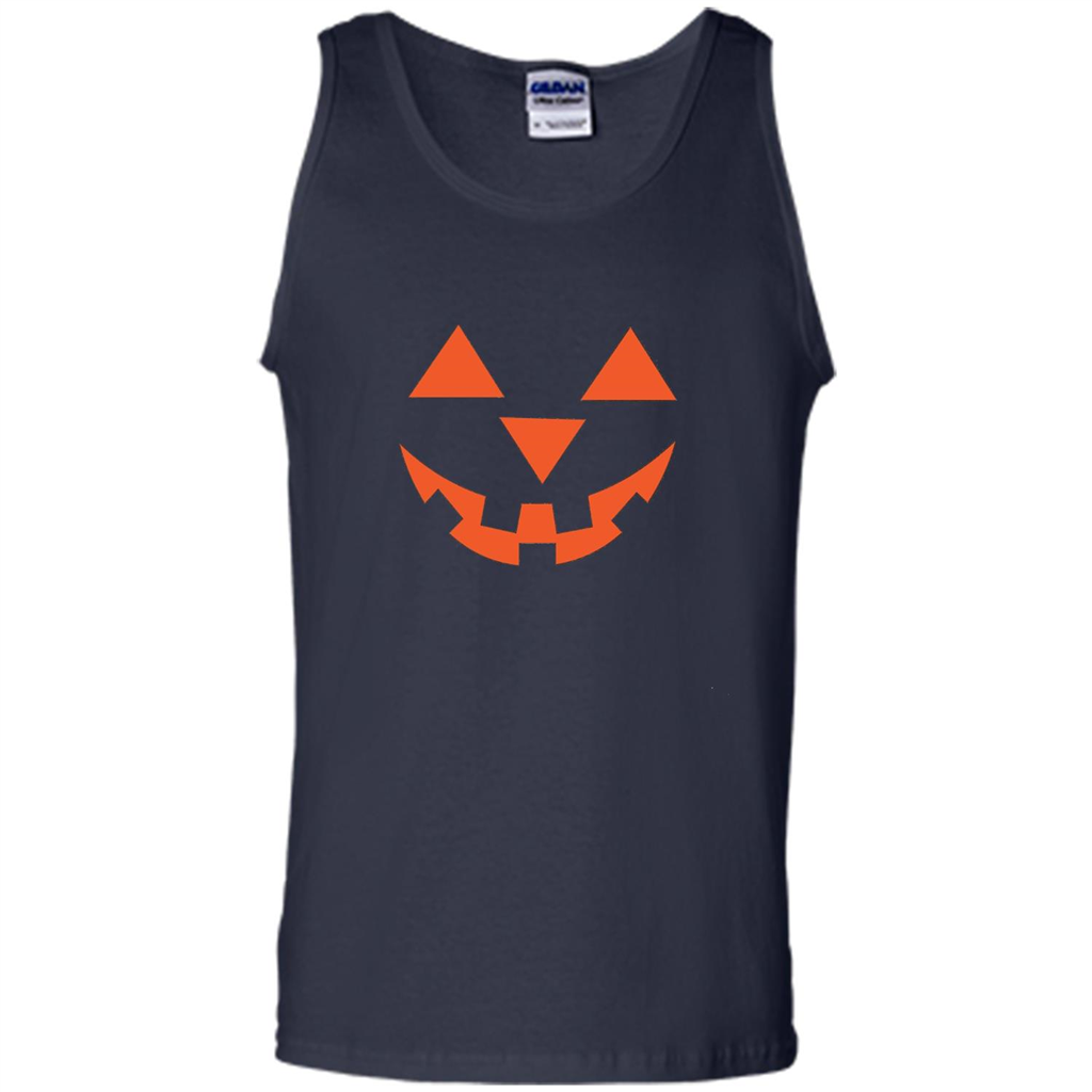 Pumpkin Head Jack O' Lantern Smiling Face Halloween T-shirt