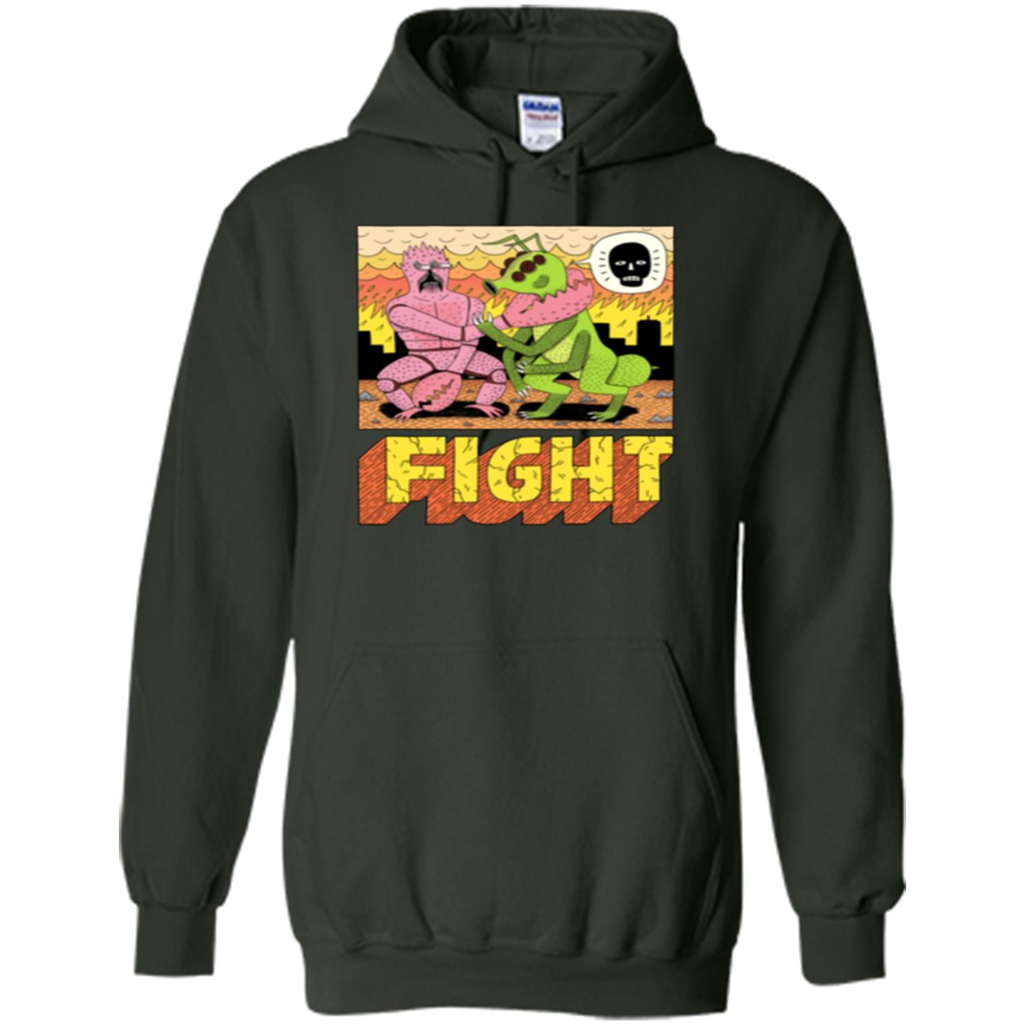 Fight T-shirt Forest Green