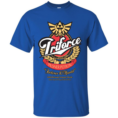 Special Potion Triforce Pilsner Potion T-shirt Royal