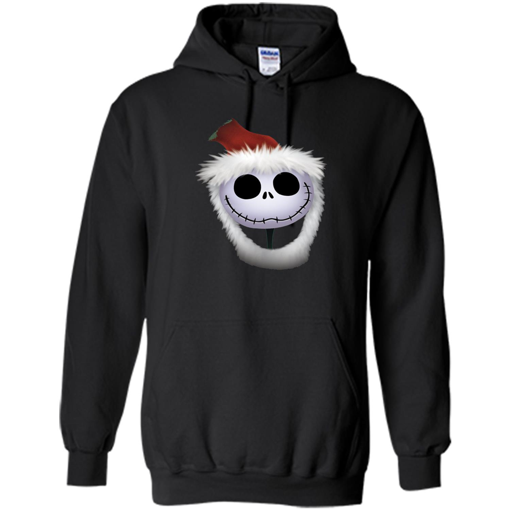 Nightmare Before Christmas Santa T-shirt Black