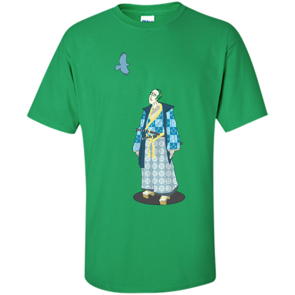 Samurai Serenity tshirt Irish Green